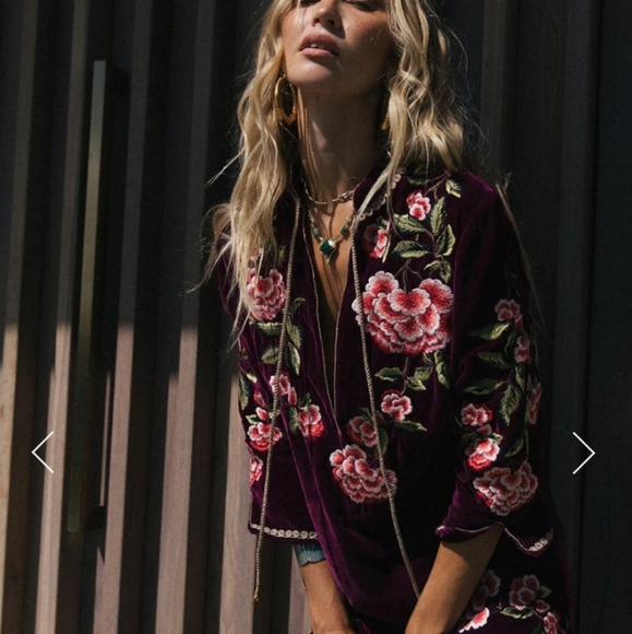 Chasing Unicorns Purple Floral Mini Dress - Picture 10 of 11